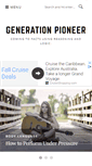 Mobile Screenshot of generationpioneer.com